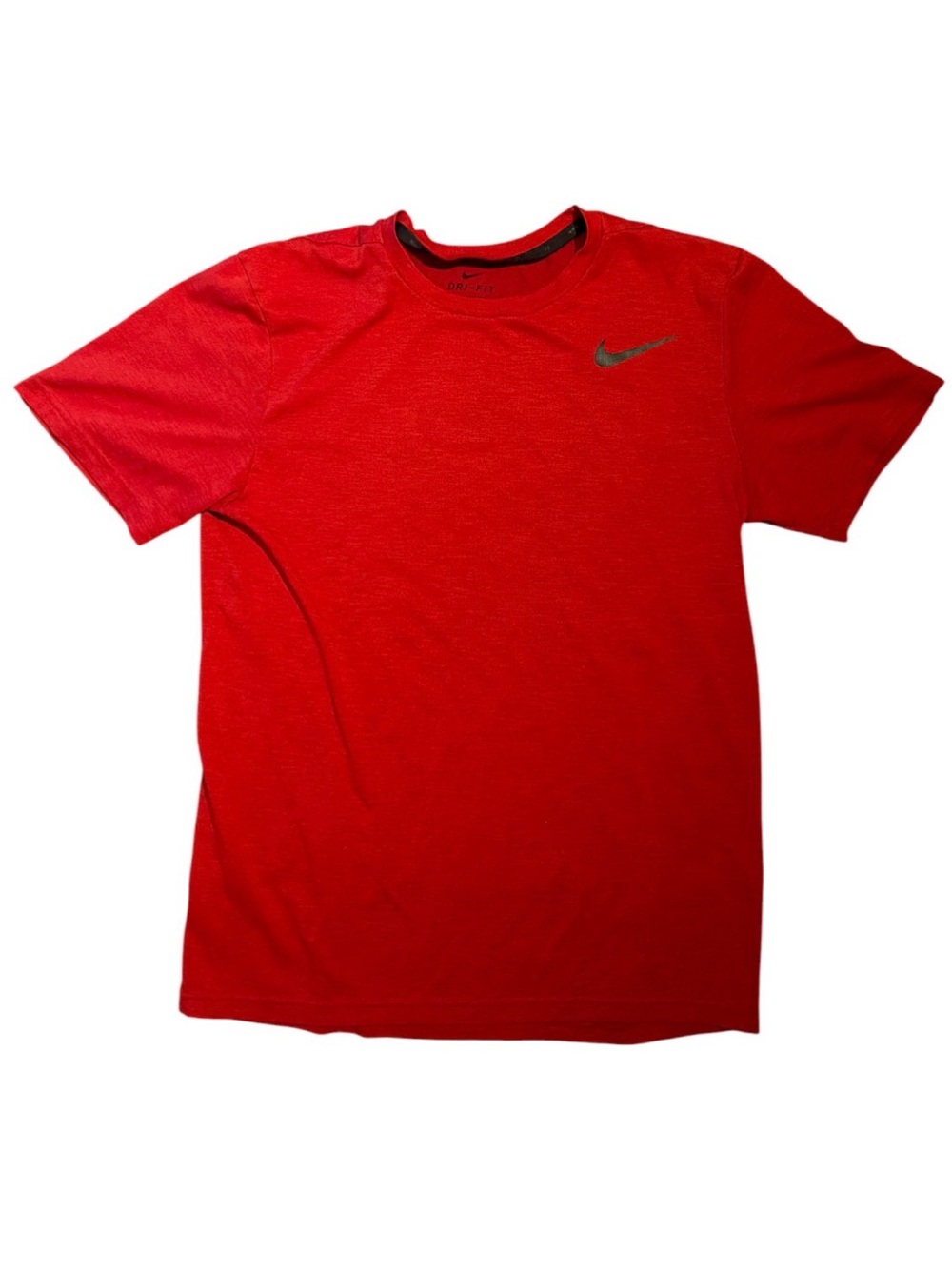 Nike Dri-FIT Performance Training Shirt Red Men’s Medium Athletic Tee